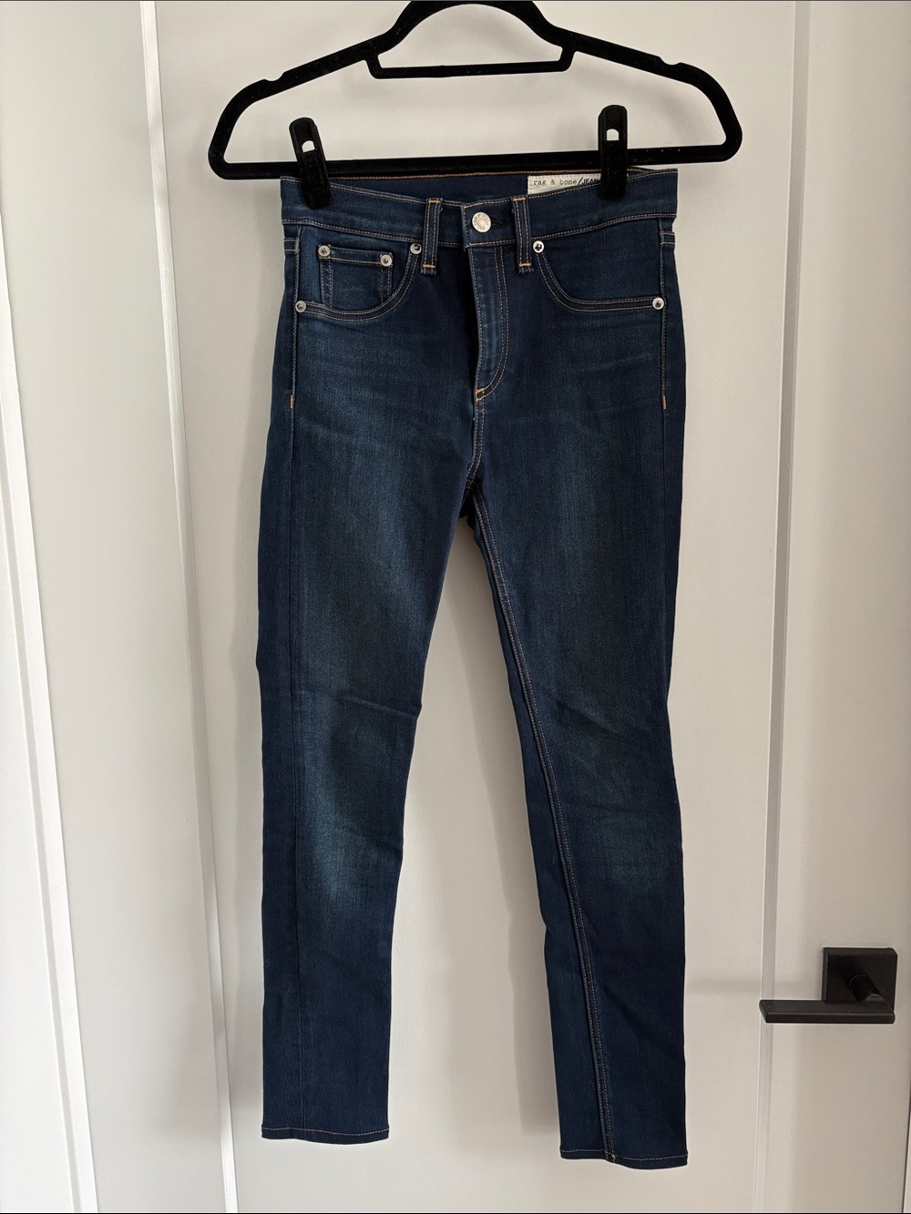 rag & bone Dark Indigo Skinny Jeans